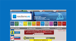 Desktop Screenshot of nautisme.nc