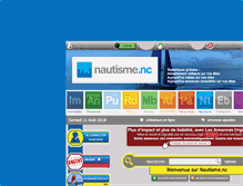 Tablet Screenshot of nautisme.nc